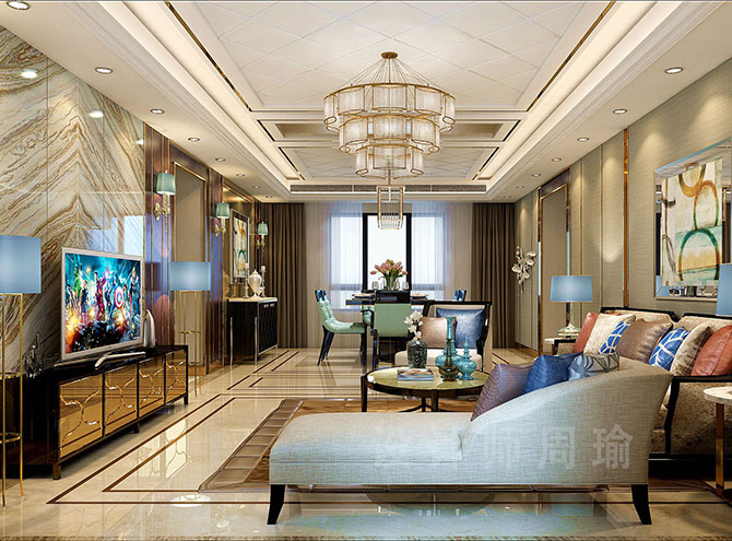 jjzz污视频网站世纪江尚三室两厅168平装修设计效果欣赏